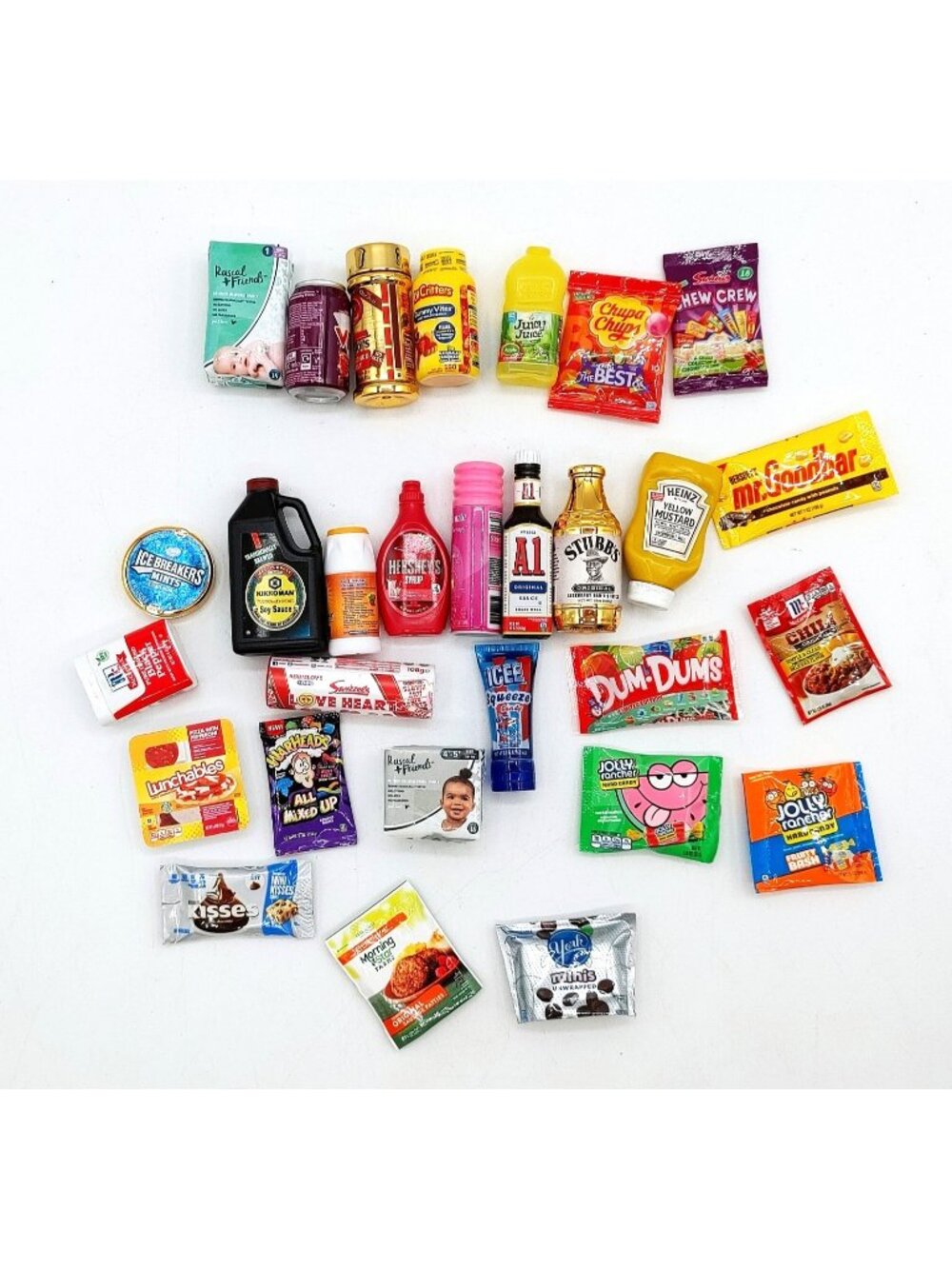 Zuru Surprise Food Mini Brands Mixed Lot Of 29 Stubb's A1 Love Hearts